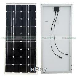 100W 12V Solar Panel Kit 20A Solar Charge Controller 12V 24V off grid RV Camper