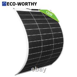 100W 300W 500W 800W Flexible Solar Panel Kit ETFE LiFePO4 Battery Sailing Yacht