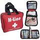 108 Piece First Aid Kit Medical Emergency Travel Home Car Taxi Work 1st Aid Bag