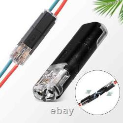 10/20/50/100 2PIN Connector Kit Double-Wire Plug-in Connector Locking Buckle