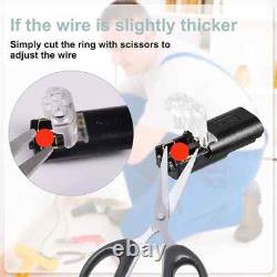 10/20/50/100 2PIN Connector Kit Double-Wire Plug-in Connector Locking Buckle