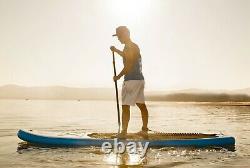 11' Inflatable Stand Up Paddle Board SUP Surfboard with complete kit 6''thick