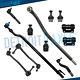 12pc 4wd Front Drag Link Ball Joint Sway Bar End Link Tierod For Ford F-250 Sd