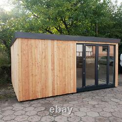 15m2 Self Build Insulated Garden Office DIY kit, Garden Room, Studio office