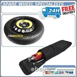 17 Space Saver Spare Wheel + Tool Kit Compatible With Nissan Juke Brand New