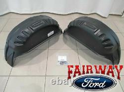 17 thru 22 Super Duty F-250 F-350 OEM Ford Parts Rear Wheel Well Liner Kit PAIR