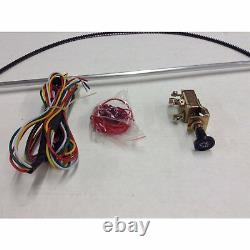 1947-59 Chevy Pickup Truck Wiper Kit w Wiring Harness cable drive hood hot rod