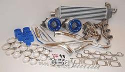 1979 1993 FORD MUSTANG Twin Turbo Kit 750hp Package TT 260 289 302 351 5.0L 5L