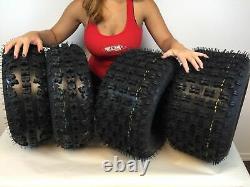 1999-2014 Honda Trx 400ex Massfx Quad Sport Atv Tires 21x7-10, 20x10-9 Set 4