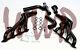 1-7/8 Long Tube Exhaust Header & Y-pipe Kit 99-06 Chevy/gmc Pickup Truck/suv's