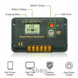 200W Complete kit 2100W 12V Solar Panel & 20A Controller for Car Caravan RV