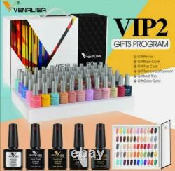 2022 Venalisa Professional Kit 90 Colors +Base coat &Top coat Brand New
