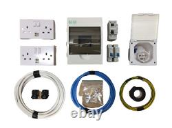 240V Mains Electric Hook Up Installation Kit Van Campervan Motorhome Camper USB