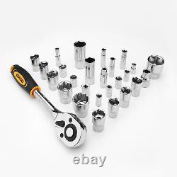 258 PCS Socket Wrench Tool kit Combo Tool Kit for DIY Workshop Trolley case