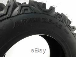 25 Massfx Atv / Utv Tires Full Complete Set 4 25x8-12 25x10-12 Bighorn