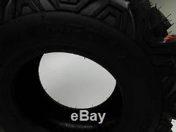 25 Massfx Atv / Utv Tires Full Complete Set 4 25x8-12 25x10-12 Bighorn