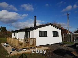 2 Bed Timber Frame Self-build House Kit. Meets Mobile Home Regulations