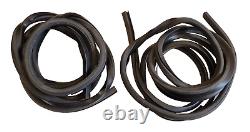 2x Classic Fiat 500 N D Door Seal Rubber Gasket Suicide Door Model KIT Brand New
