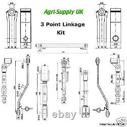 3 POINT LINKAGE KIT Kubota B Series Iseki Yanmar Compact Tractor Cat 1 Deere