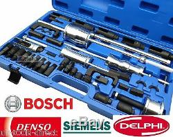 40pc Diesel Injector Puller Remover MASTER Tool Kit BOSCH DENSO SIEMENS DELPHI