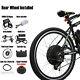 48v 1000w 1500w 26 Wheel Electric Bicycle Motor E Bike Rear Conversion Kit Lcd