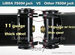 (4) 7500 lb 24 HD RV Stabilizer Leveling Scissor Jacks withsocket & install Kits