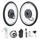 500with1000w 26 Electric Bicycle Motor Conversion Kit Front/rear Wheel E Bike Pas