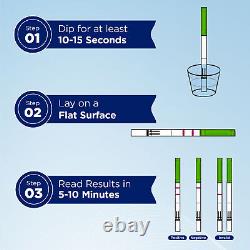 50 Ovulation Fertility Tests Home Urine Test Kits 30mIU Sensitivity ONE STEP