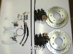 63 70 Chevrolet c10 rear disc brake conversion kit 6 lug & 3 drop coil springs