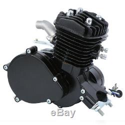 80cc 2-Stroke Petrol Gas Moto Bicycle Kit Motorised Cycle Engine Single Cylinder