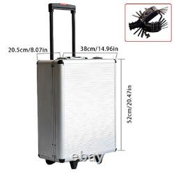 810PCS Tool Set Case Mechanics Kit Box Organize with Castors Toolbox Trolley