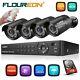 8ch 1080n 5 In 1 Dvr 3000tvl Cctv Home Security Ip Camera System Kit +1tb Hdd Uk