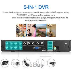 8CH 5IN1 1080N AHD HDMI DVR Outdoor 3000TVL Camera Home CCTV Security System Kit