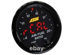 AEM Wideband Gauge X-series 30-0300 AFR O2 UEGO Air Fuel Ratio Kit 2 1/16 NEW