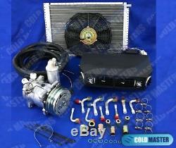 A/C KIT UNIVERSAL UNDER DASH EVAPORATOR 432 12X16in COND With ELECTRICAL HARNESS
