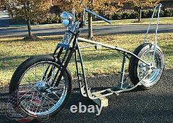 A$$ Grinder Harley Ironhead Sportster Rolling Chassis Paughco Frame Bike Kit XL