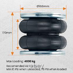 Air Suspension Bellows + Compressor Kit for Mercedes-Benz Sprinter 06-22 4000kg