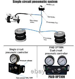 Air Suspension Kit with Compressor for Ford Transit 2014-2024 RWD Load 4000kg