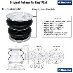 Air Suspension Kit with Compressor for Ford Transit 2014-2024 RWD Load 4000kg