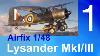 Airfix New Tool 1 48 Westland Lysander I Iii