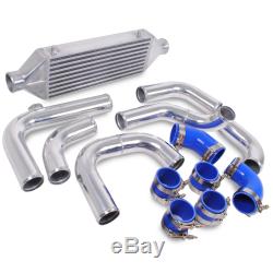 Alloy Front Mount Intercooler Fmic Kit For Vw Volkswagen Golf Mk4 Bora 1.9 Tdi