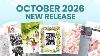 Altenew October 2026 Release Reveal Unique Crafting Tools Beautiful Floral Designs And More
