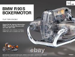 BMW R/90-S Flat Twin Airhead Engine Model Kit with Collector's Manual