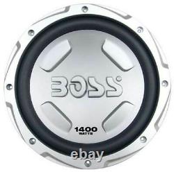 BOSS AUDIO CX122 12 1400W Car Power Subwoofer Sub & Mono Amplifier & Amp Kit