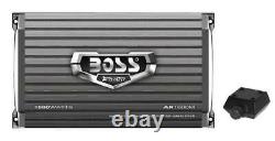 BOSS AUDIO CX122 12 1400W Car Power Subwoofer Sub & Mono Amplifier & Amp Kit