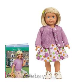 BRAND NEW American Girl 18 RETIRED CLASSIC KIT DOLL with SKIRT, SWEATER & BOOK