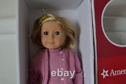 BRAND NEW American Girl 18 RETIRED CLASSIC KIT DOLL with SKIRT, SWEATER & BOOK