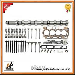 BRAND NEW Cylinder Head + Rebuild Kit For CITROEN PEUGEOT 1.6 HDI 8V DV6C