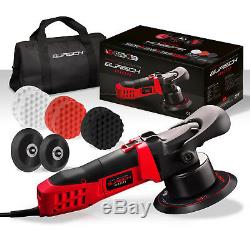 BURISCH HDR2500 DA Polisher + Farecla G3 compound polish wax kit + bag + pads