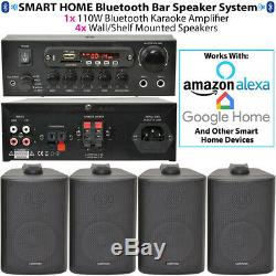 Bar/Restaurant Bluetooth Wall Speaker System Background Music Wireless Amp Kit